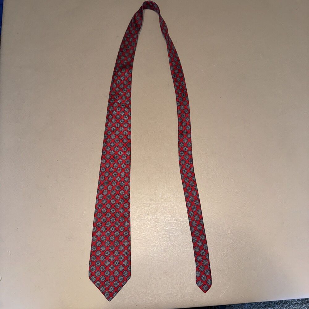 Claybrooke Men’s Tie Red Floral